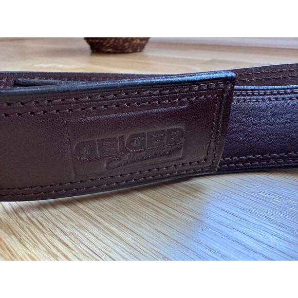 Vintage Geiger Collections Made in Austria Leather/Shearling Belt Bag - Picture 5 of 8